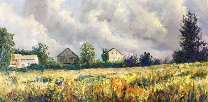 In-between the Storms oil 8x16 10x72dpi